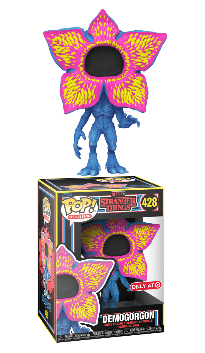 Funko POP! Stranger Things - Demogorgon (BlackLight) 428, Target Exclusive by POPs N Collectibles on MYNTED