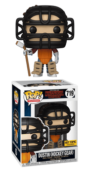 Funko POP! Stranger Things - Dustin in Hockey Gear 719, Hottopic Exclusive by POPs N Collectibles on MYNTED