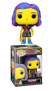 Funko POP! Stranger Things - Eleven Mall Outfit 802 (Blacklight), Special Edition Exclusive by POPs N Collectibles on MYNTED