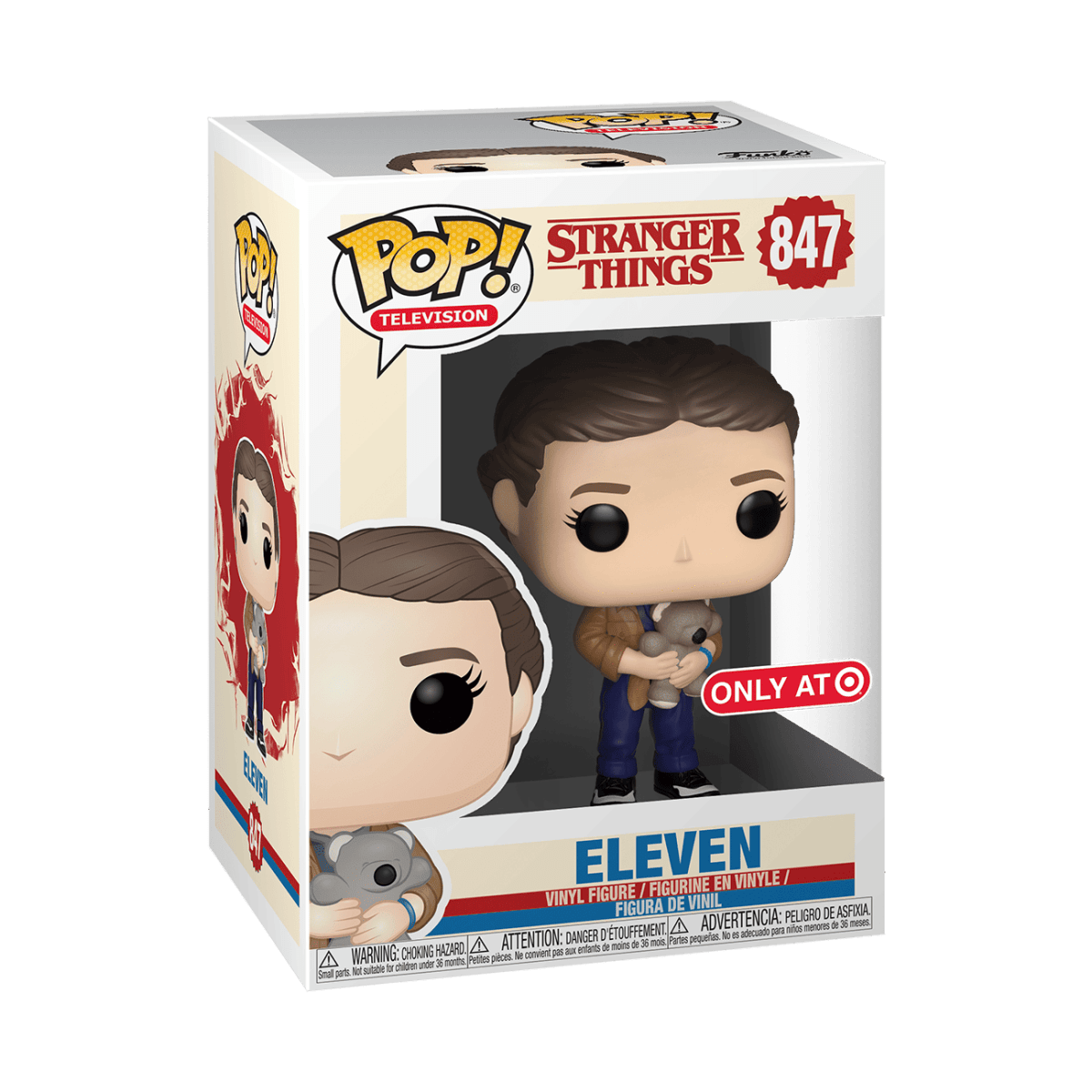 Funko POP! Stranger Things - Eleven with Bear 847, Target Exclusive by POPs N Collectibles on MYNTED