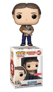 Funko POP! Stranger Things - Eleven with Bear 847, Target Exclusive by POPs N Collectibles on MYNTED