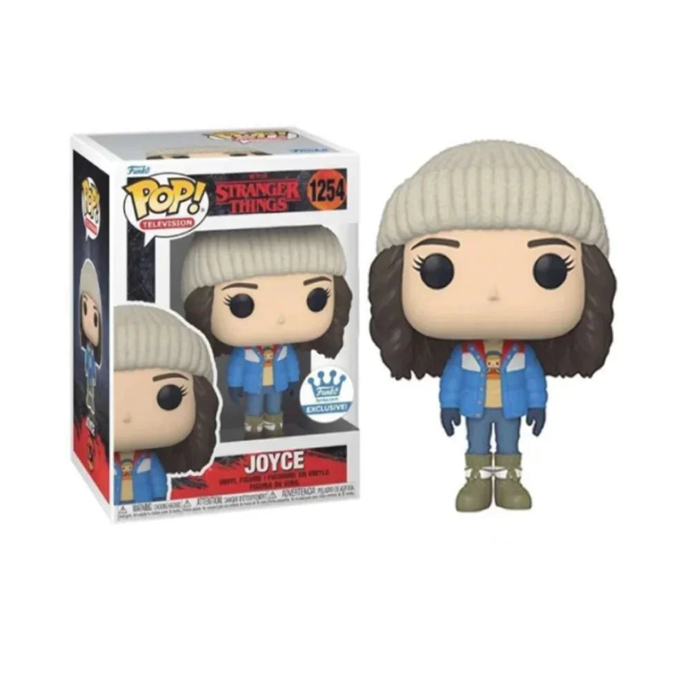 Funko POP! Stranger Things - Joyce & Hopper Bundle 1253 1254, Funko Shop Exclusives by POPs N Collectibles on MYNTED