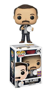 Funko POP! Stranger Things - Mr. Clarke 476, 2017 Summer Convention Shared Exclusive by POPs N Collectibles on MYNTED