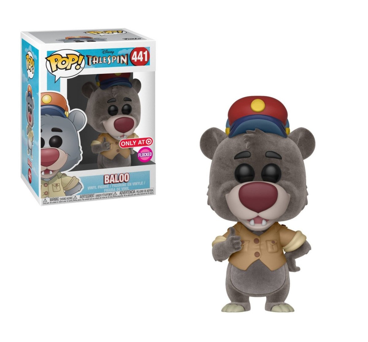 Funko POP! Talespin - Baloo (Flocked) 441, Target Exclusive by POPs N Collectibles on MYNTED