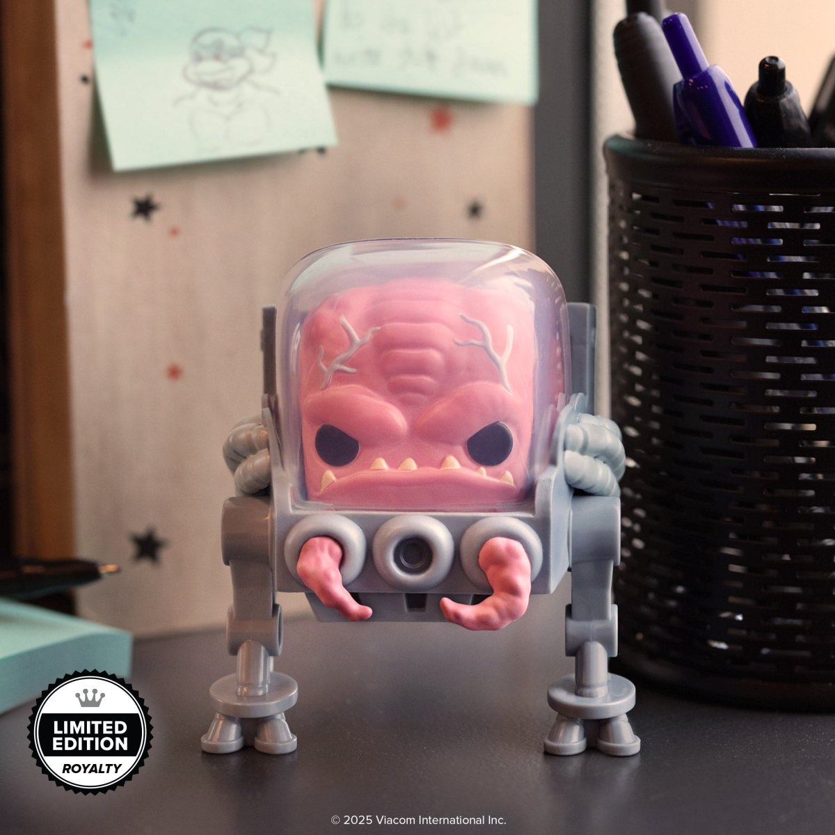 Funko Pop! Television: Teenage Mutant Ninja Turtles - Krang In Bubble Walker 1757, 3500pcs Royalty Limited Edition by POPs N Collectibles on MYNTED