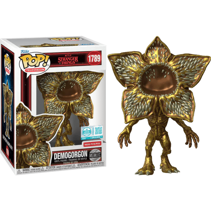 Funko Pop! The Stranger Things - Demogorgon 1789 METALLIC LE9500 by Lmerj Collects on MYNTED