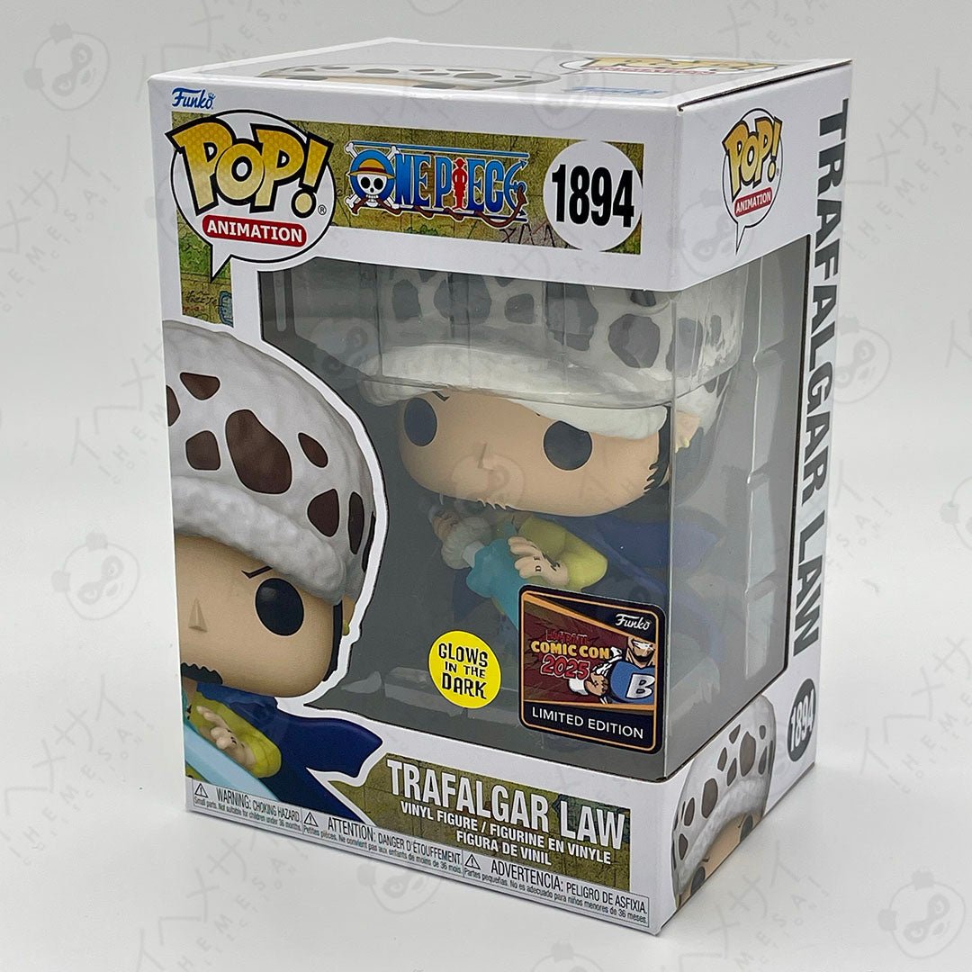 Funko Pop Trafalgar Law 1894 One Piece Glow in the Dark Bahrain Comic Con Exclusive UAE by Ihemesai Collections on MYNTED