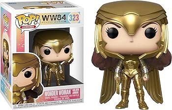 Funko POP! Wonder Woman 84 Wonder Woman Golden Armor 323 by Falconloot on MYNTED