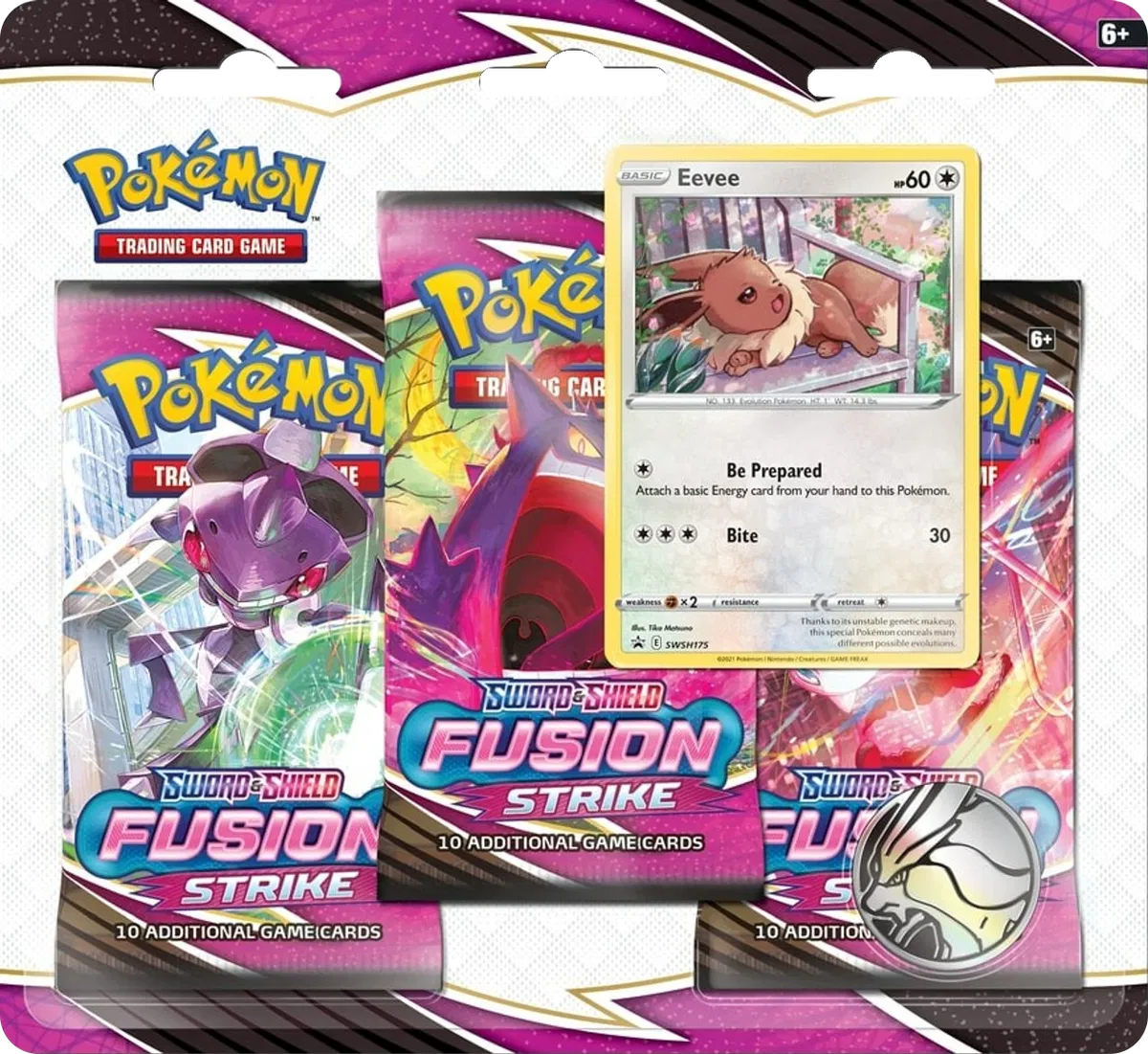 Fusion Strike 3 Pack Blister (Eevee) by The Archive Stop on MYNTED