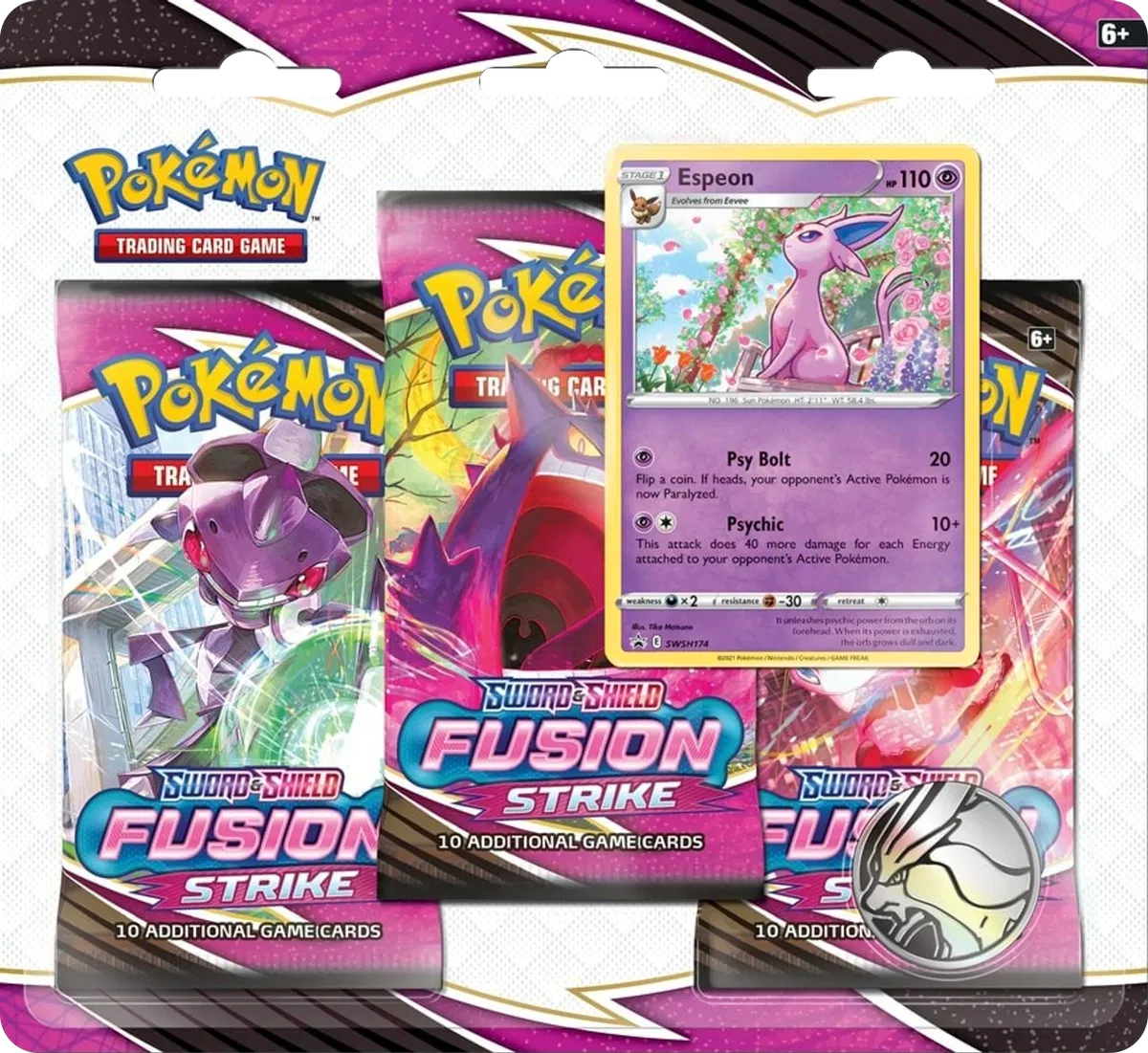 Fusion Strike 3 Pack Blister (Espeon) by The Archive Stop on MYNTED