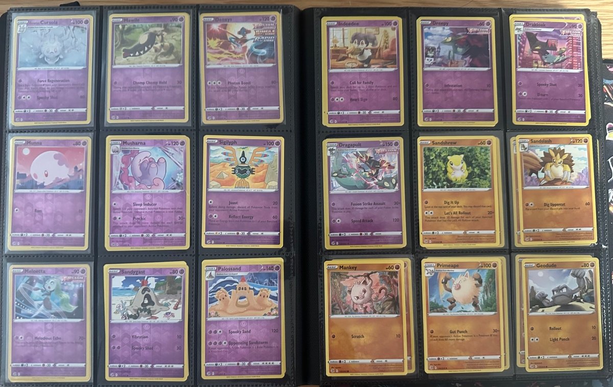 Fusion Strike Master Set Without Promo by tradin9ape on MYNTED
