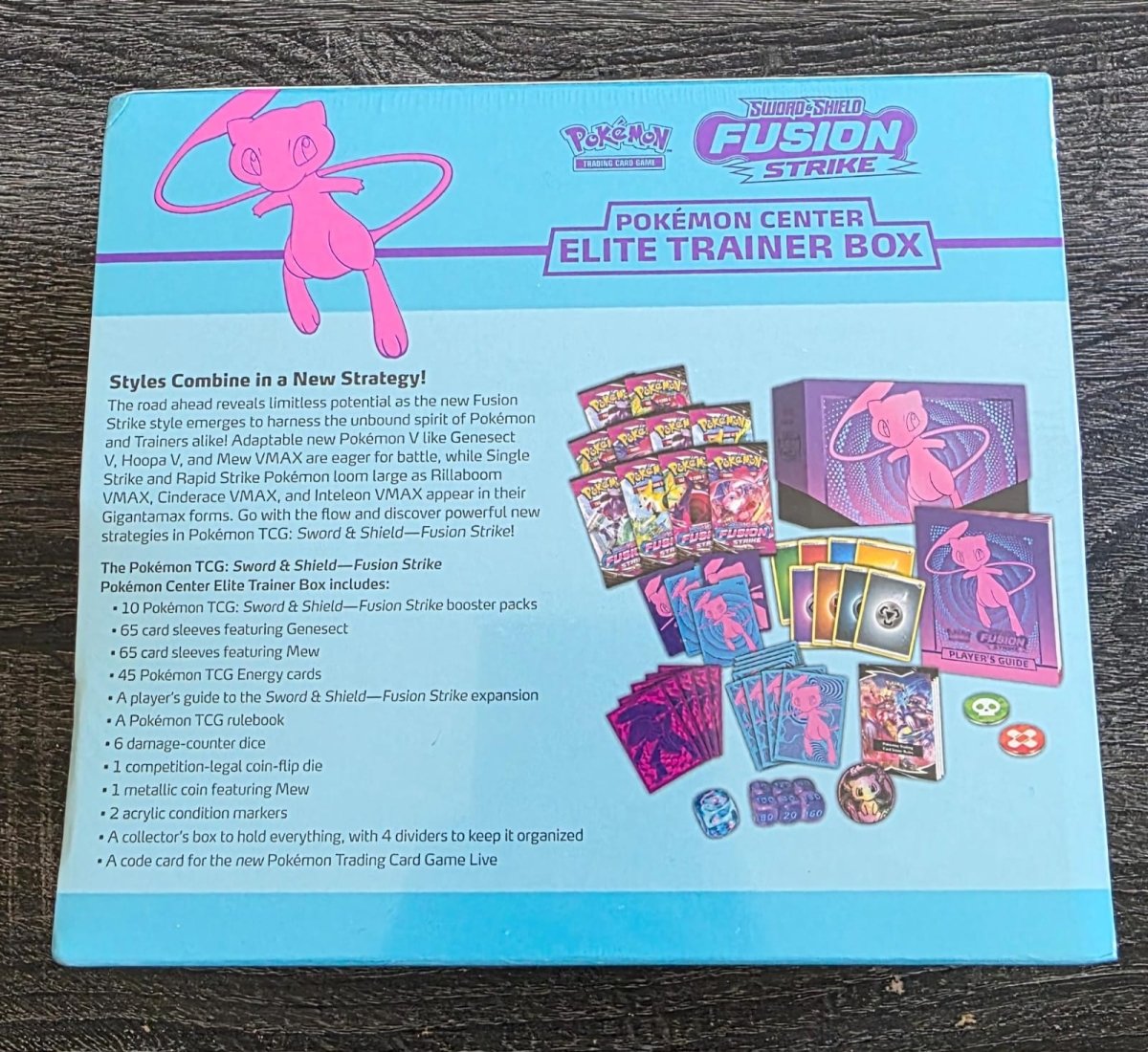 Fusion Strikes Pokemon Center Elite Trainer Box (ETB) by TBD TCG on MYNTED