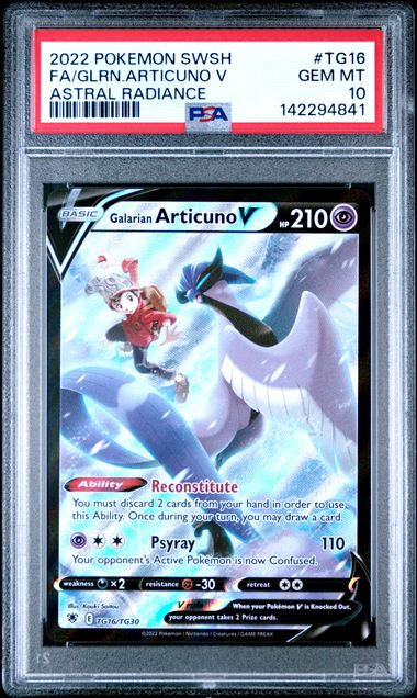 Galarian Articuno TG16/TG30 - Astral Radiance - Ultra Rare by Light Collectibles on MYNTED