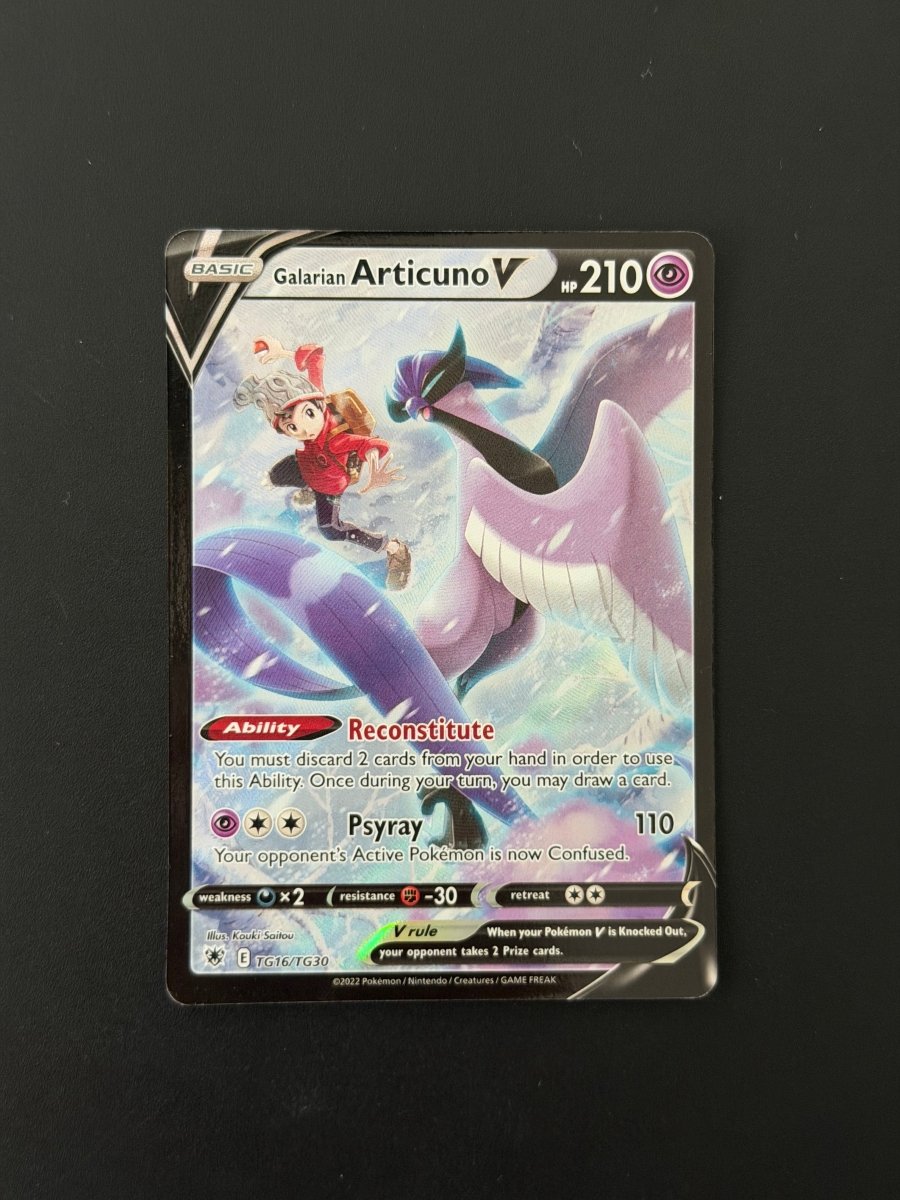 Galarian Articuno V Astral Radiance Trainer Gallery TG16/TG30 by The Greatest on MYNTED
