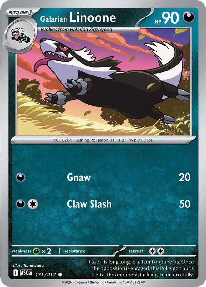 Galarian Linoone - ME: Ascended Heroes (ASC) by TCGDON on MYNTED