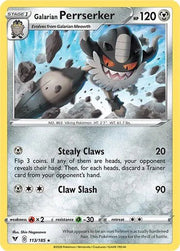 Galarian Perrseker - 113/185 - Normal by The Archive Stop on MYNTED