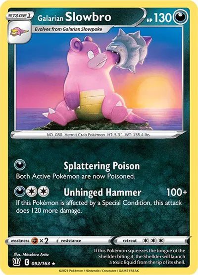Galarian Slowbro - 092/163 - Normal by The Archive Stop on MYNTED