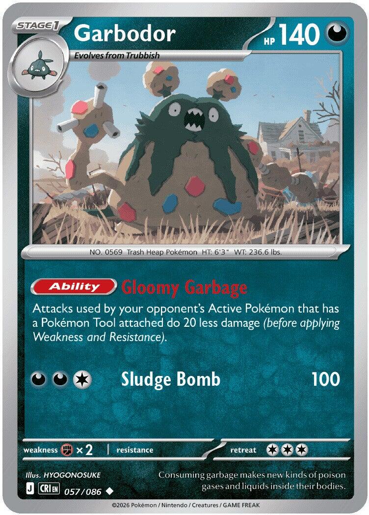 Garbodor 57 Pokemon Chaos Rising by Moe‘s Vault on MYNTED