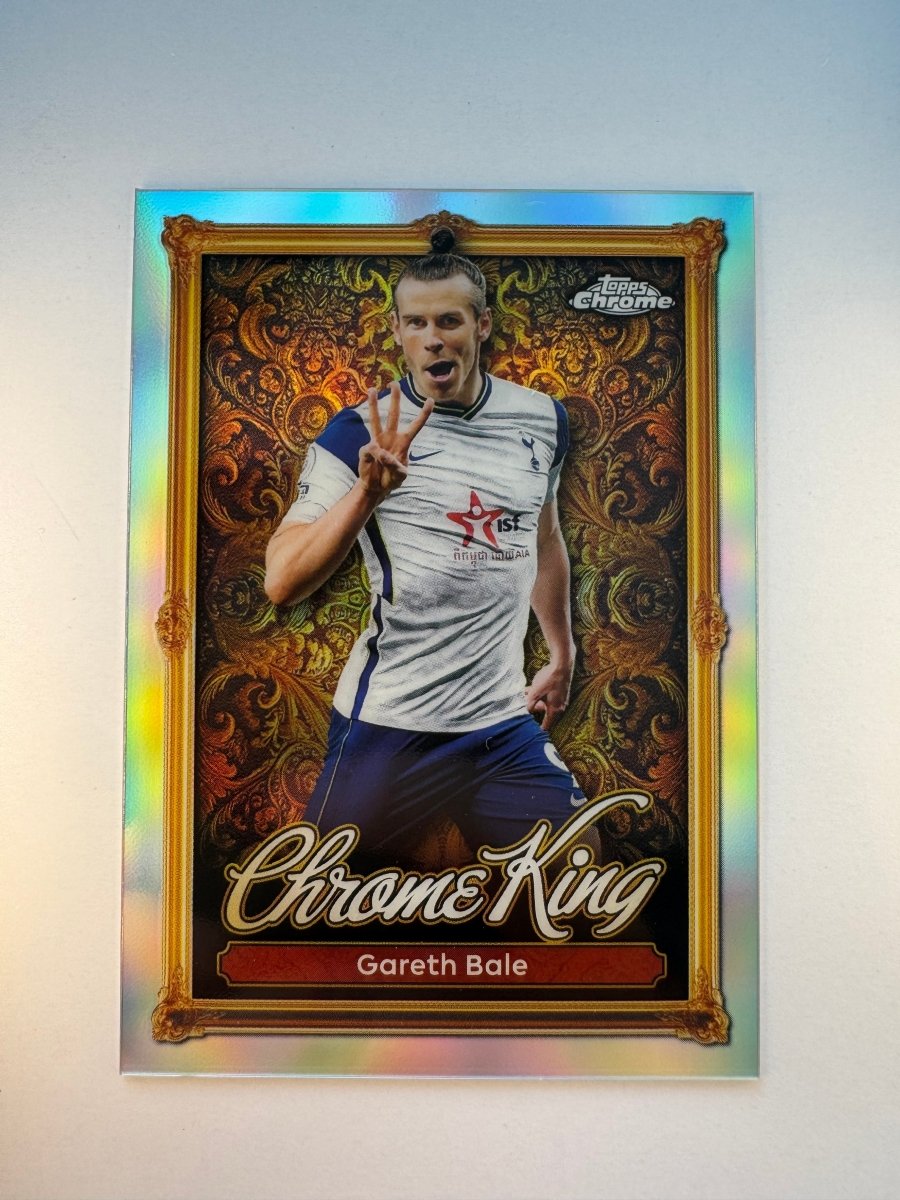 Gareth Bale CK 18 Chrome Kings — 2025 - 26 Topps Premier League — Tottenham Hotspur Legend by KitRoom Cards on MYNTED
