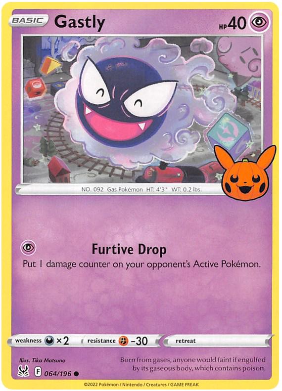 Gastly 64 Pokemon Trick or Trade 2023 by Moe‘s Vault on MYNTED
