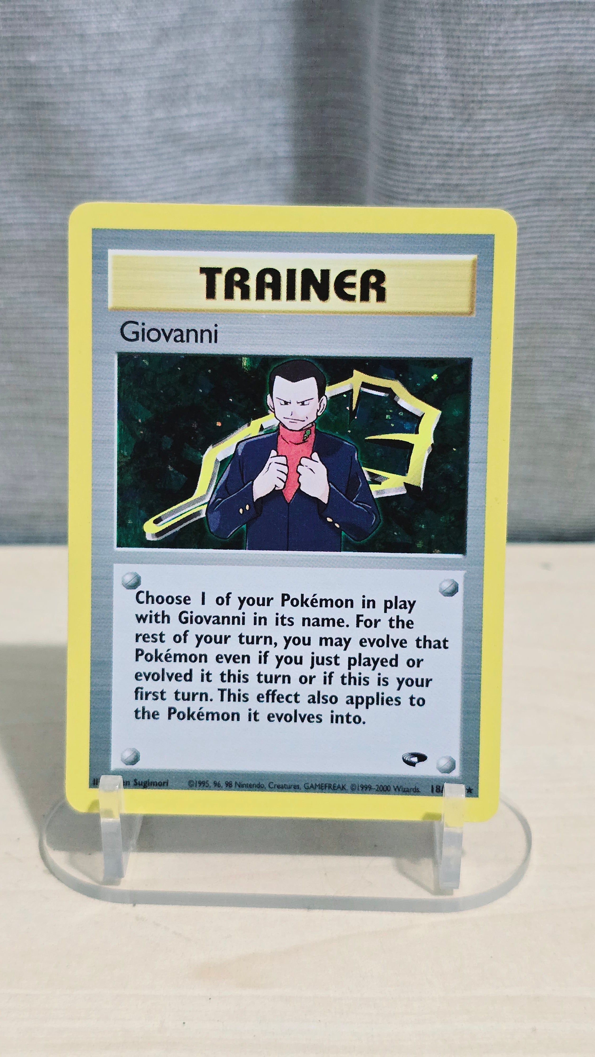 Giovanni (18) - Gym Challenge - Holo Rare 18 - English
