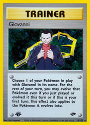 Giovanni (18) - Gym Challenge - Holo Rare 18 - English