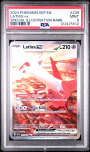 PSA 9 Latias ex Special Illustration Rare