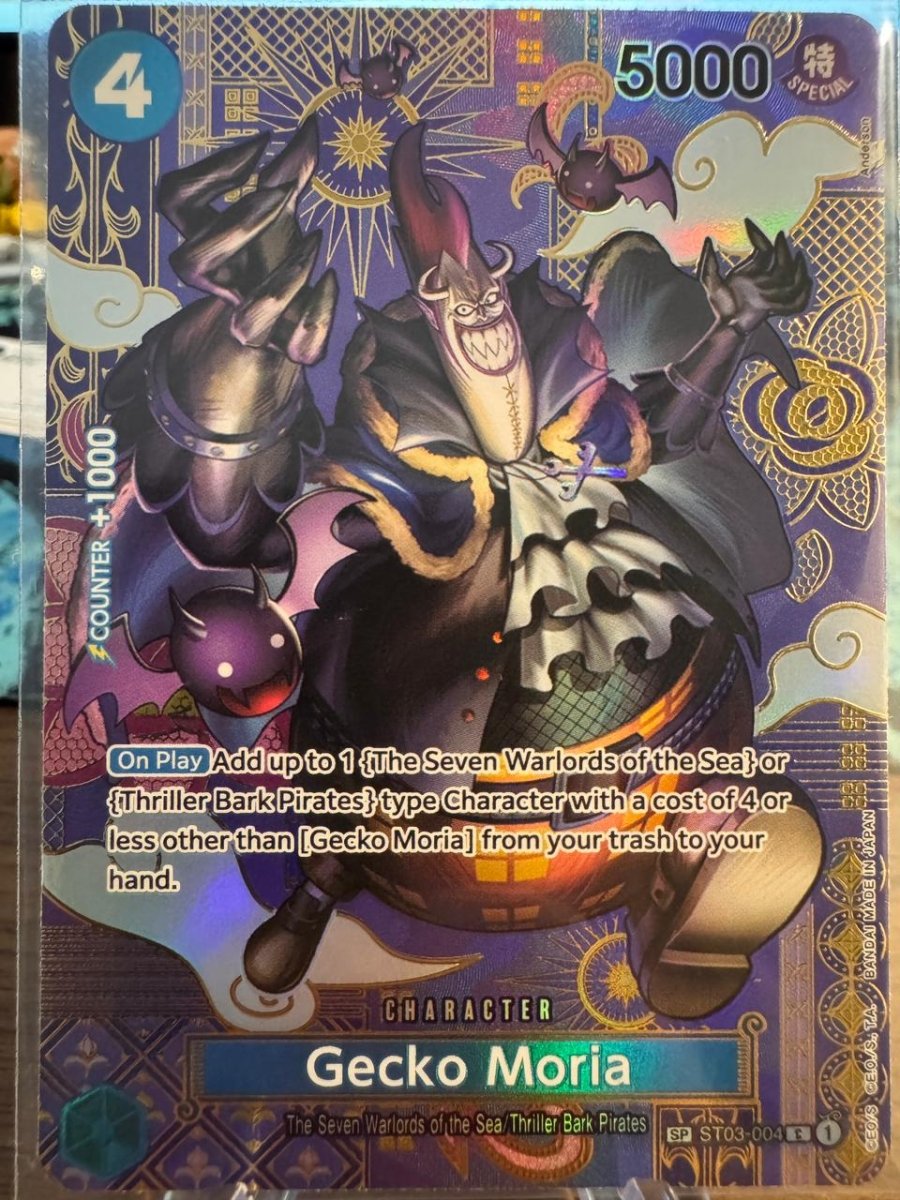 Gecko Moria (SP) ST03 - 004 Two Legends Foil by Desert Pirates on MYNTED
