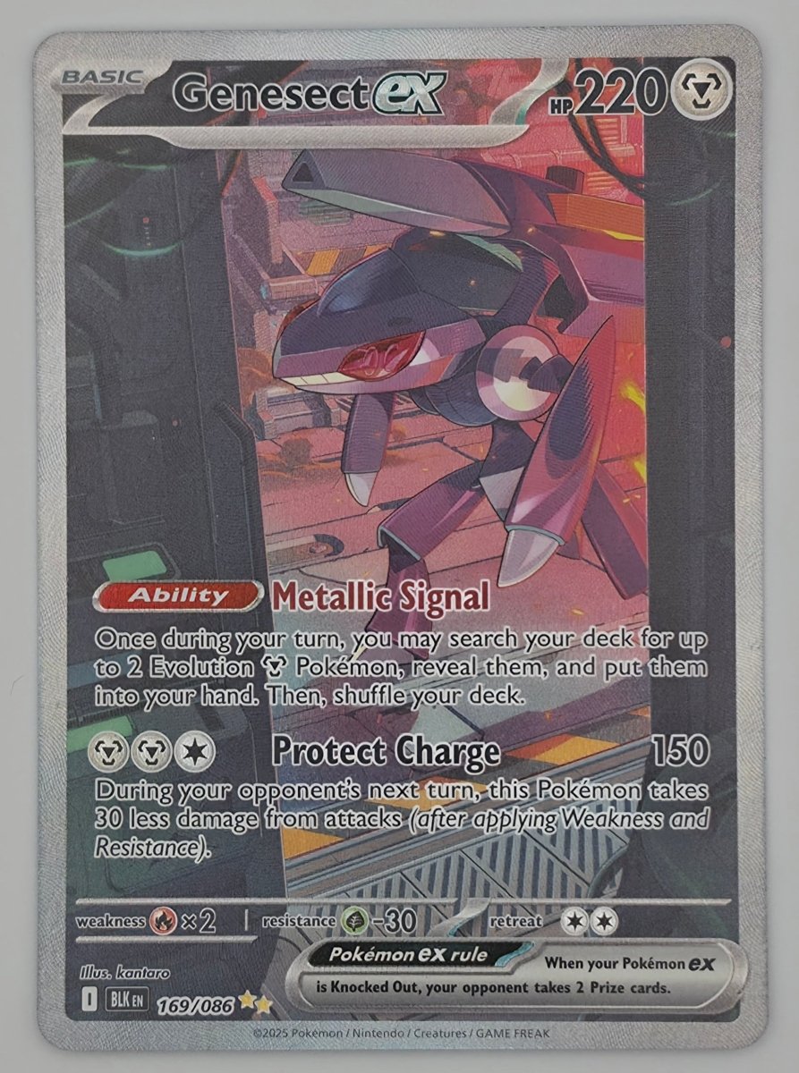 Genesect ex - 169/086 - SV: Black Bolt (BLK) by Poké Dubai on MYNTED