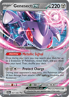 Genesect ex Black Bolt 067/086 by ISB Collector on MYNTED