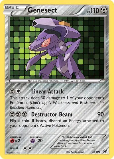 Genesect - XY196 - XY Promos (PR) by P0kellector on MYNTED