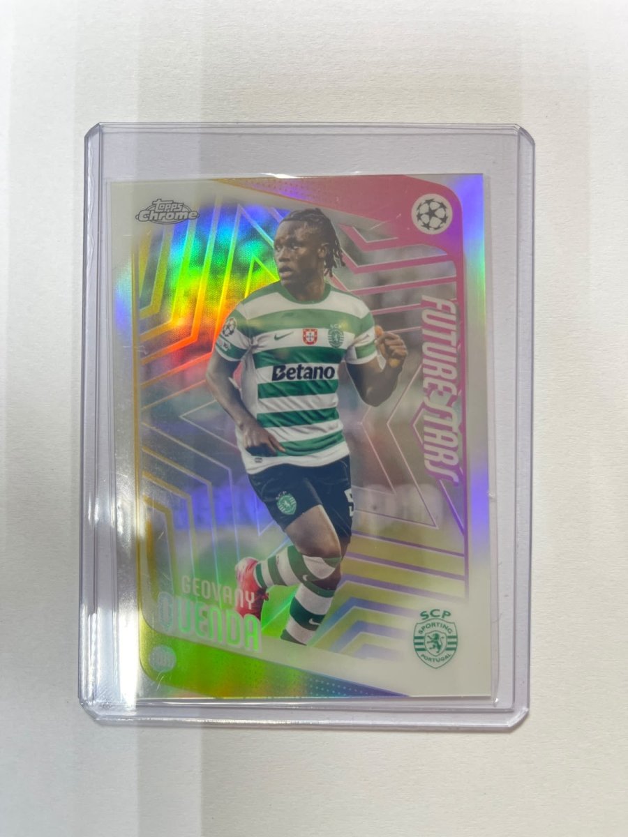 Geovany Quenda - 25-26 Topps Chrome - Future Stars by Card Market Ahuy on MYNTED