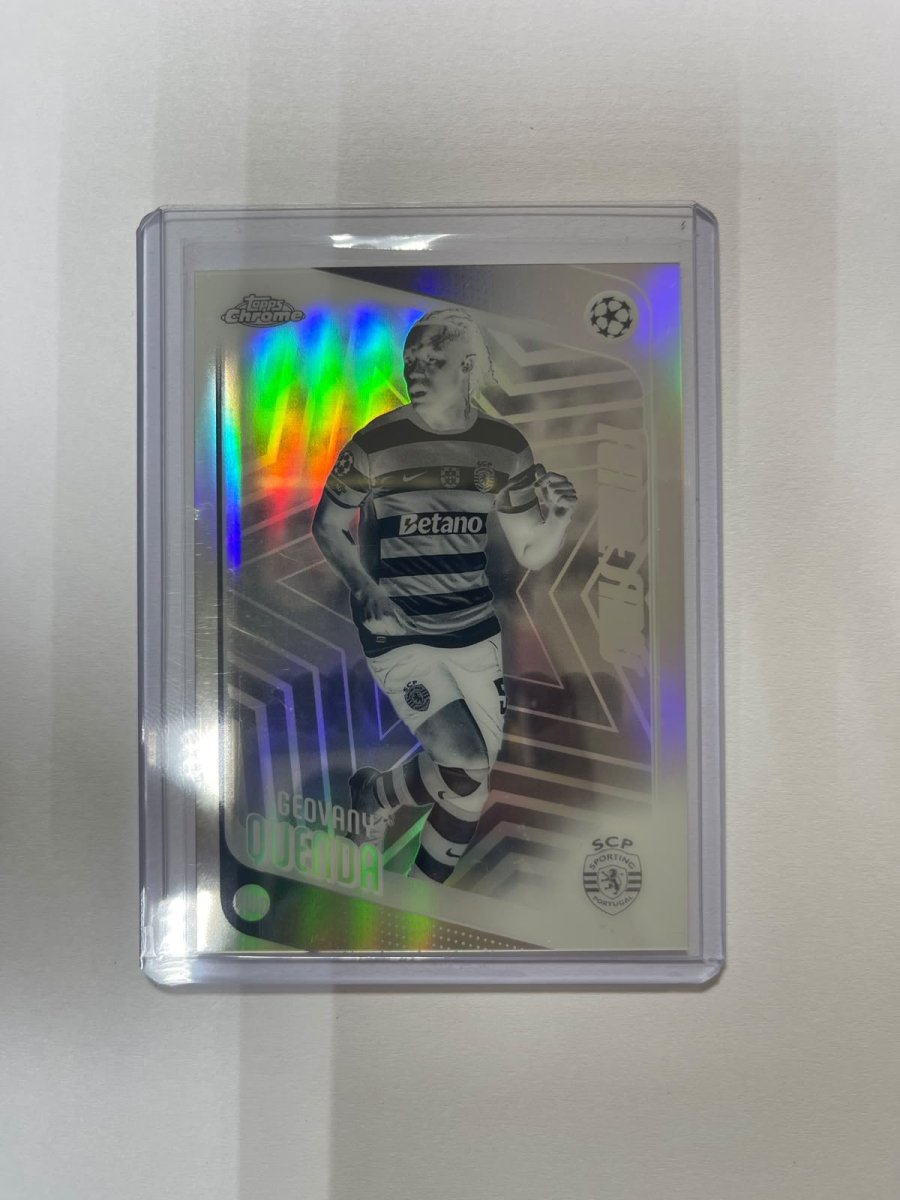Geovany Quenda - 25-26 Topps Chrome - Future Stars Negative by Card Market Ahuy on MYNTED