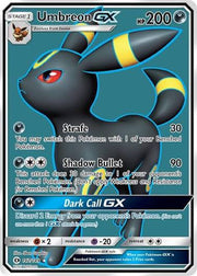 umbreon gx sun & moon base set 142/149 (LP)