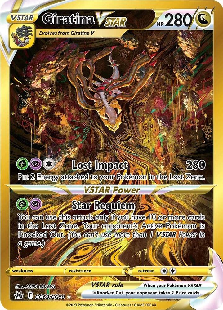 Giratina VSTAR GG69/GG70 (Secret Rare) by The Cardboard Grind on MYNTED