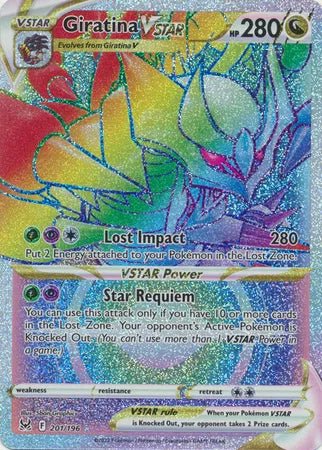 Giratina VSTAR (Secret) Lost Origin Secret Rare 201/196 by tradin9ape on MYNTED