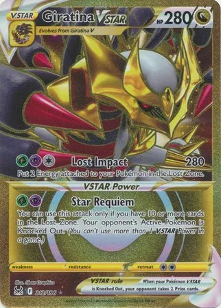 Giratina VSTAR (Secret) Lost Origin Secret Rare 212/196 by tradin9ape on MYNTED