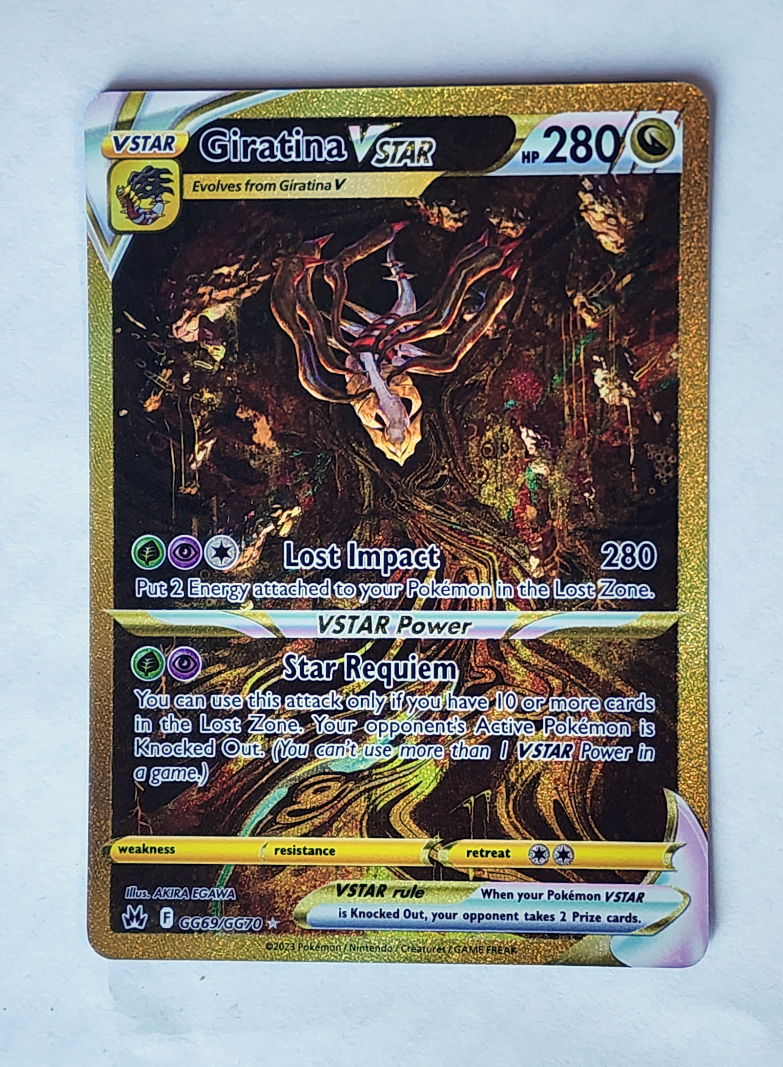 Giratina VSTAR GG69/GG70 (Secret Rare)