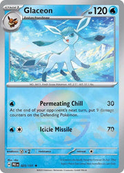 Glaceon - 025/131 (Poke Ball Pattern) - SV: Prismatic Evolutions (PRE) by SAFAQATI on MYNTED