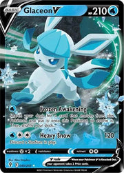 Glaceon V Evolving Skies Ultra Rare 040/203 by The Greatest on MYNTED