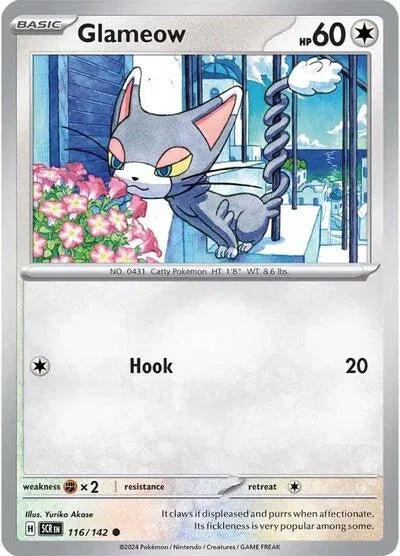 Glameow 116/142 · Normal (Stellar Crown) by SAIF PEACE on MYNTED