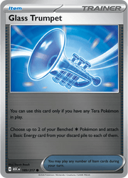 Glass Trumpet Ascended Heroes Common • 189/217 Reverse Holofoil by Shark Pop Culture on MYNTED