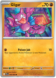 Gligar 049/094 Common | Mega Evolution – Phantasmal Flames by Worth the XP on MYNTED