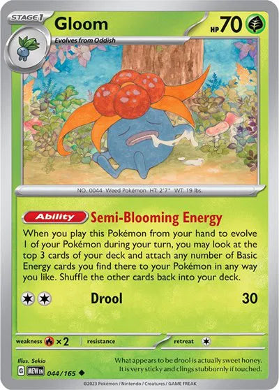 Gloom - 044/165 - Holofoil