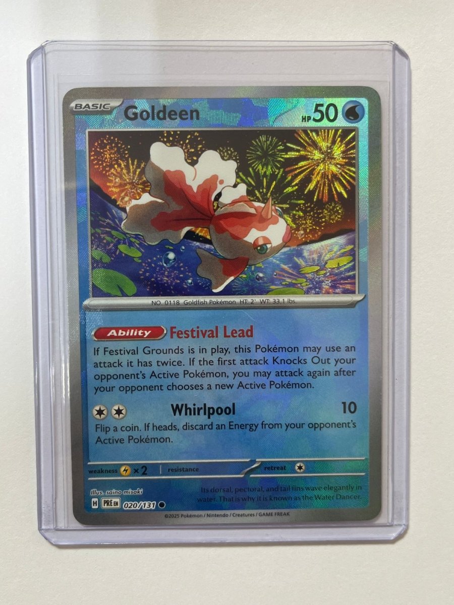 Goldeen (Poke Ball Pattern) 020/131 by Card Market Ahuy on MYNTED