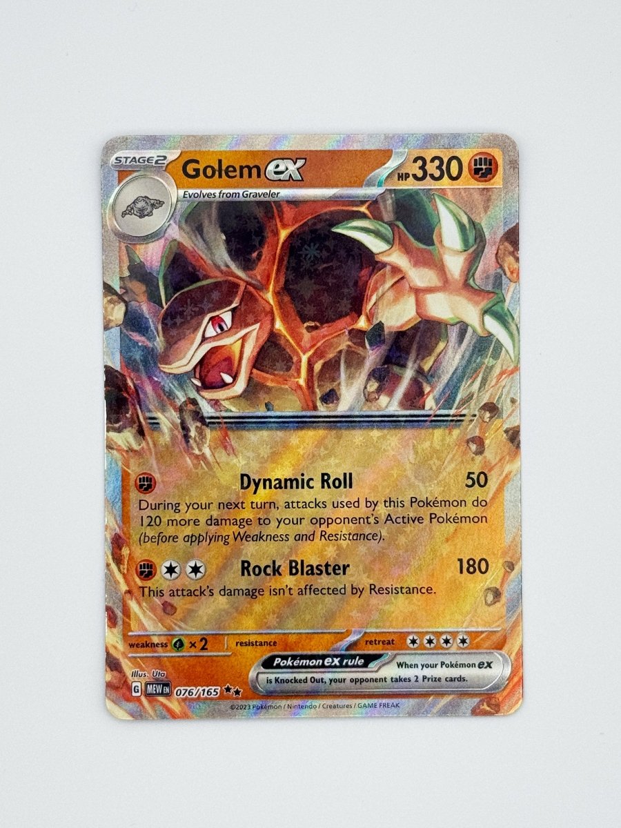 Golem ex · 151 (MEW) 076 by PokeMarsi on MYNTED