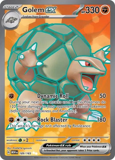 Golem Ex 189/165 - 151 - Ultra Rare by Light Collectibles on MYNTED