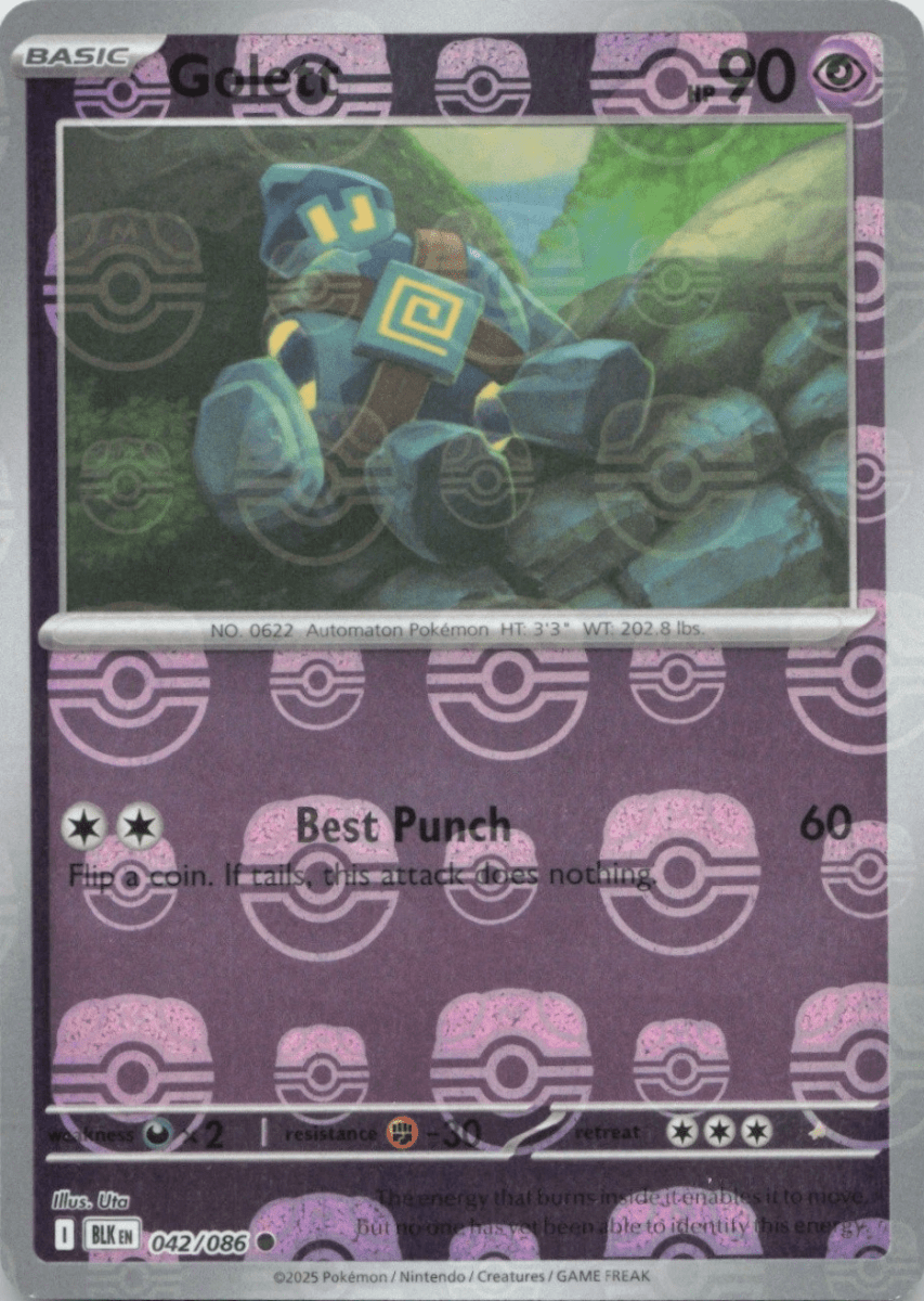 Golett - 042/086 (Master Ball Pattern) - SV: Black Bolt (BLK) by SAFAQATI on MYNTED