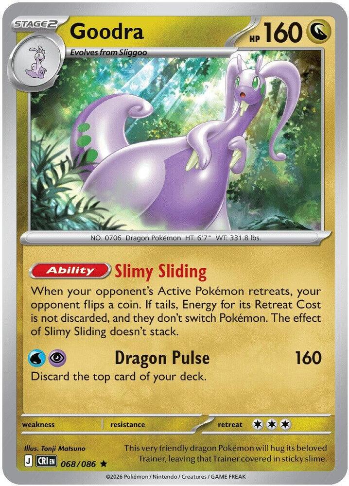 Goodra 068/086 Chaos Rising Holo by Depoga Arts on MYNTED