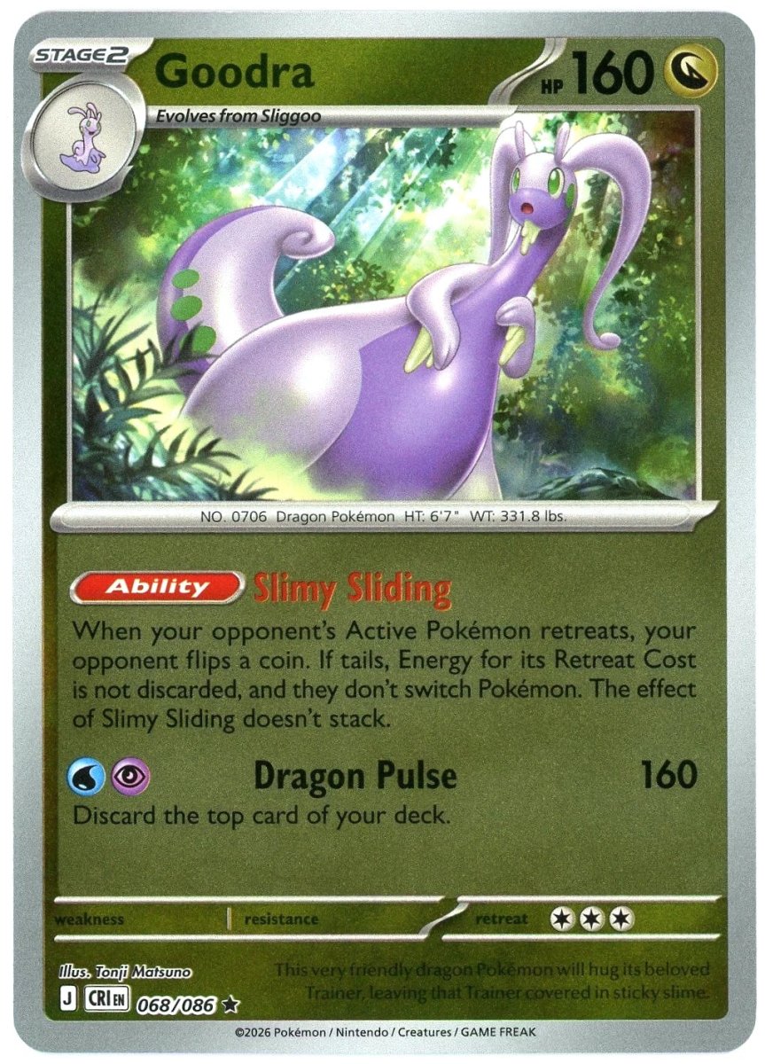 Goodra - 068/086 (Reverse Holo) - Chaos Rising (CRI) ME04 by SAFAQATI on MYNTED